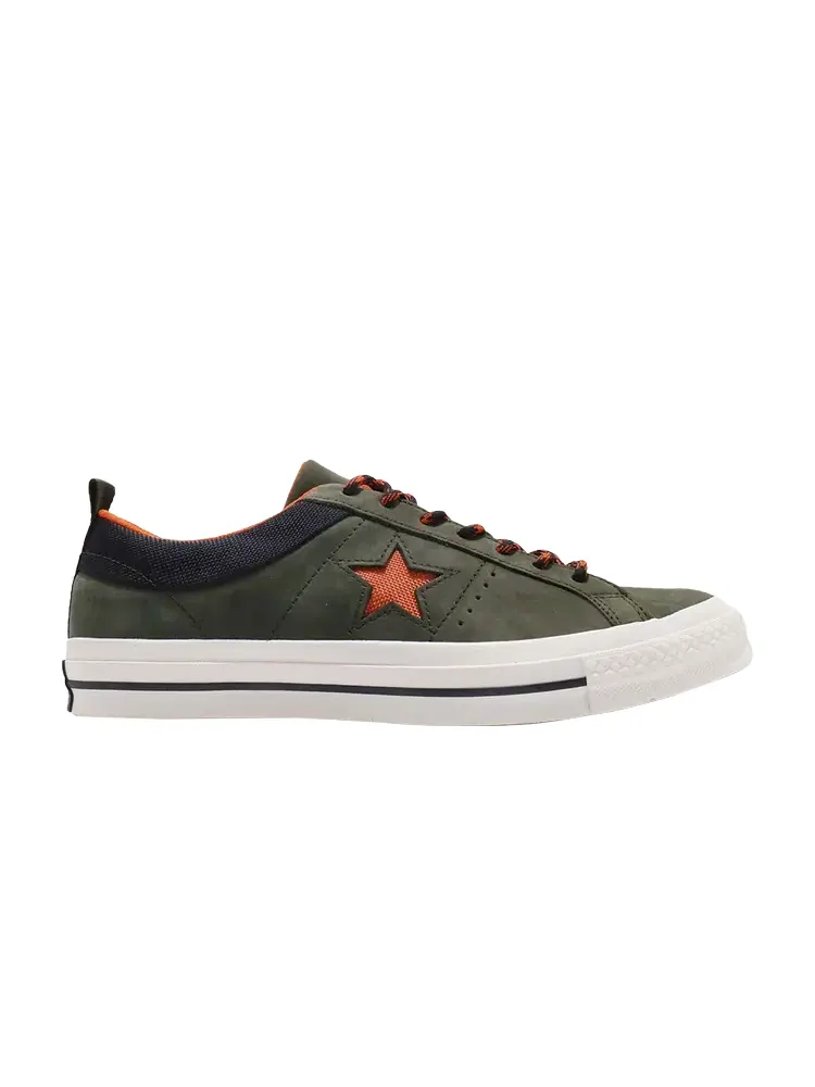 Кроссовки Converse One Star 'Olive' — изображение 1 из 1, зеленый