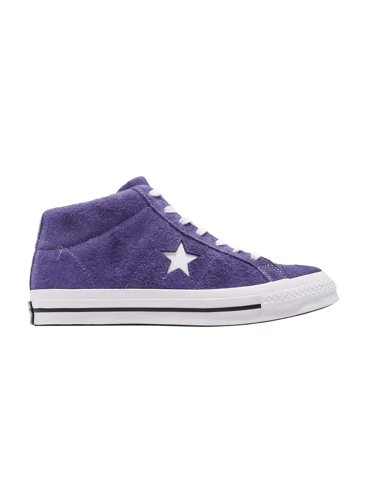 Кроссовки Converse One Star Mid 'Purple Fuzz' — изображение 1 из 1, фиолетовый
