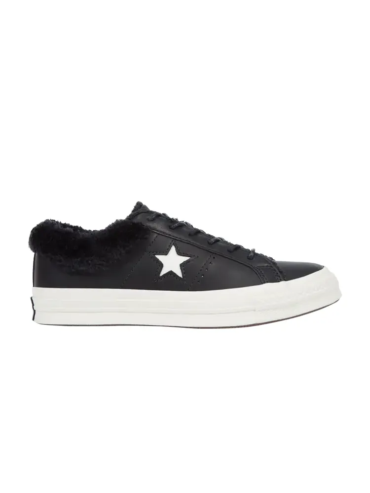 Кроссовки Converse One Star Low Street Warmer 'Black' — изображение 1 из 1, черный