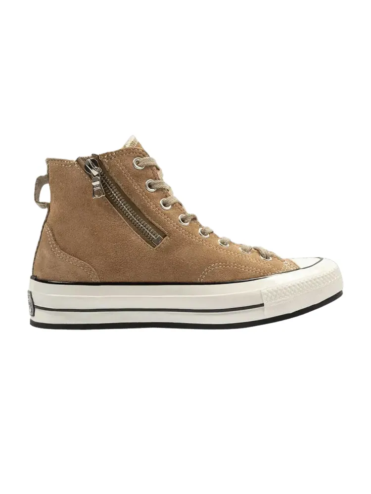 Кроссовки Converse Chuck 70 High 'Riri Zip - Vellum' — изображение 1 из 1, черный