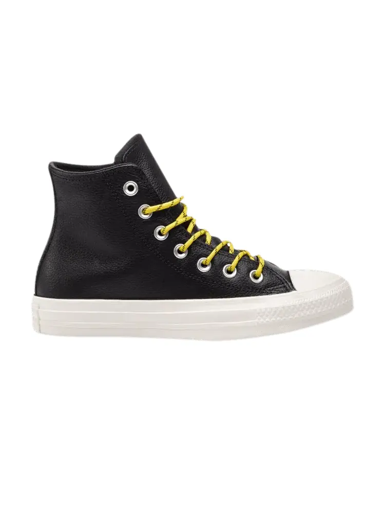 Кроссовки Converse Chuck Taylor All Star High, Bold Citron Egret — изображение 1 из 1, черный