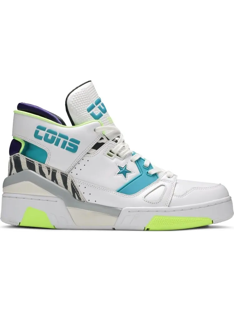 Кроссовки Converse Just Don x ERX-260 Mid Animal - White Teal — изображение 1 из 8, белый