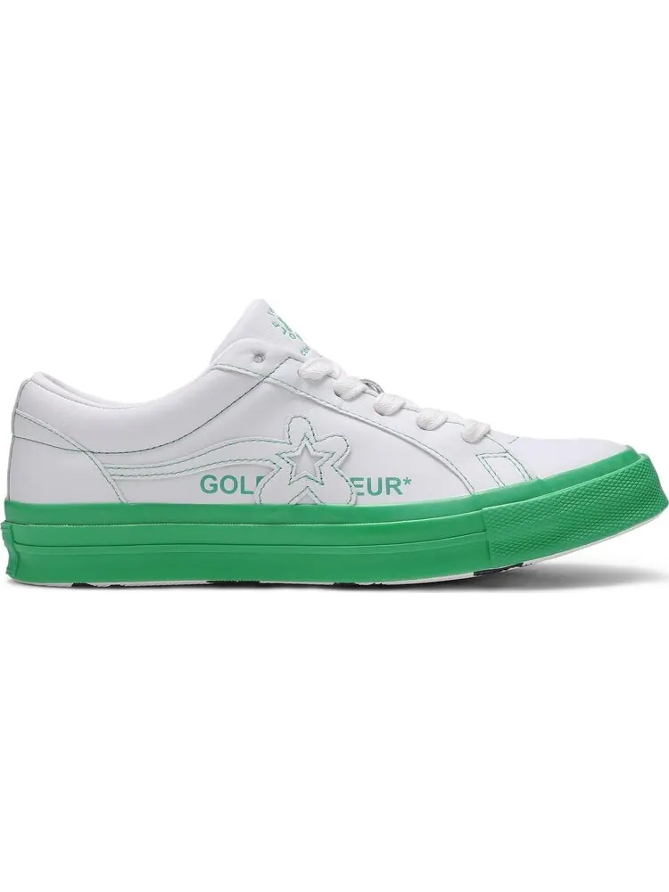 Кроссовки Converse Golf Le Fleur x One Star Ox Kelly Green — изображение 1 из 8, зеленый