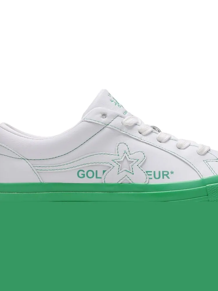 Кроссовки Converse Golf Le Fleur x One Star Ox Kelly Green — изображение 2 из 8, зеленый