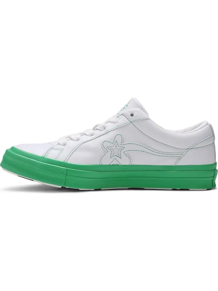 Кроссовки Converse Golf Le Fleur x One Star Ox Kelly Green — изображение 3 из 8, зеленый