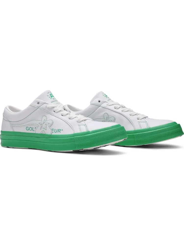 Кроссовки Converse Golf Le Fleur x One Star Ox Kelly Green — изображение 8 из 8, зеленый
