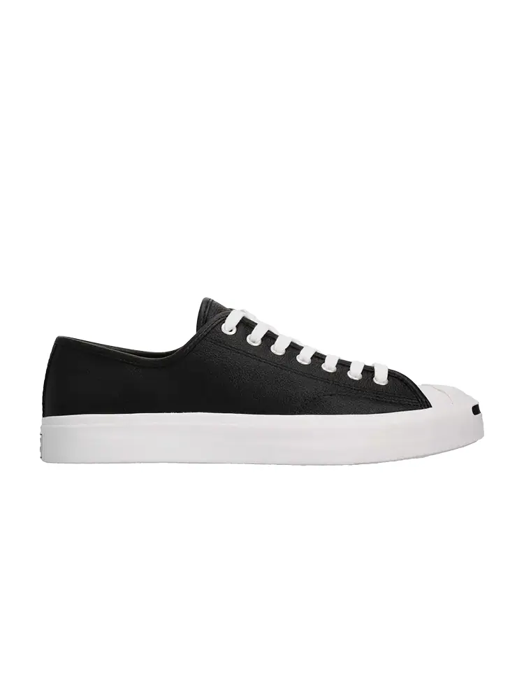 Кроссовки Converse Jack Purcell Low 'Black' — изображение 1 из 1, черный
