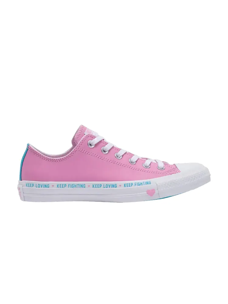 Кроссовки Converse Chuck Taylor All Star Low 'Love The Progress' — изображение 1 из 1, розовый/белый/синий
