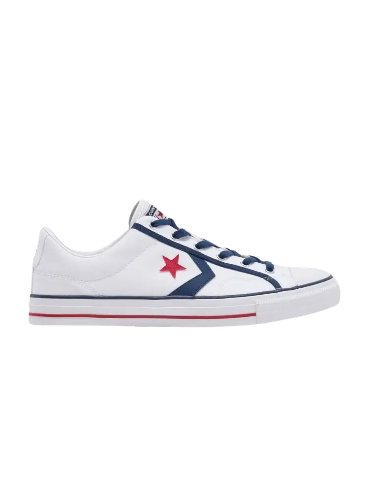 Кроссовки Converse Star Player Low — изображение 1 из 1, белый темно-синий