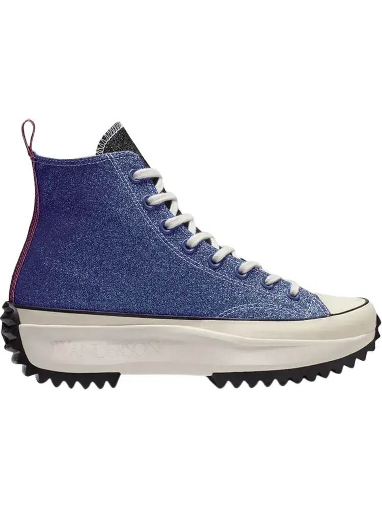 Кроссовки Converse J.W. Anderson x Run Star Hike Glitter — изображение 1 из 1, мульти
