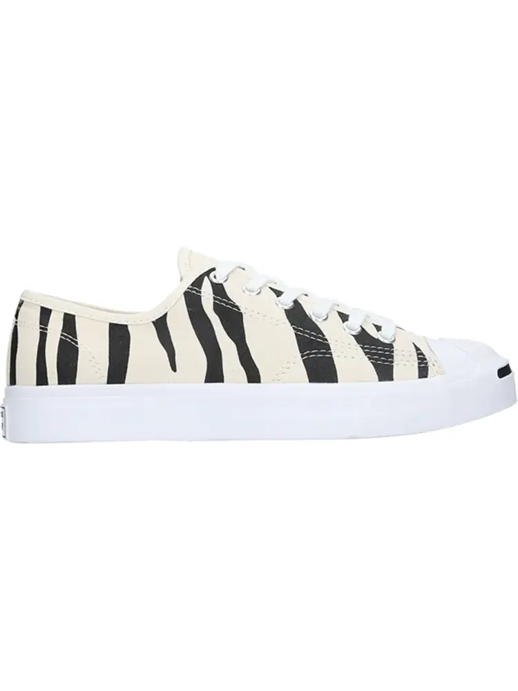 Кроссовки Converse Jack Purcell Ox Zebra Print — изображение 1 из 1, белый