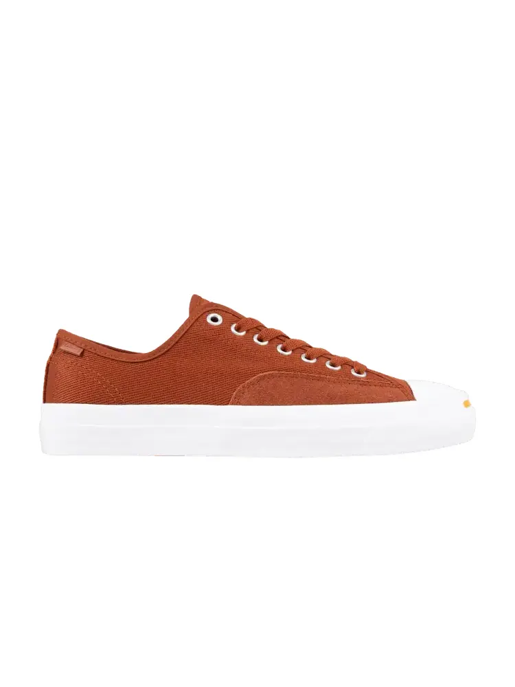 Кроссовки Converse Jack Purcell Pro Low 'Workwear Twill - Cinnamon' — изображение 1 из 1, белый/оранжевый