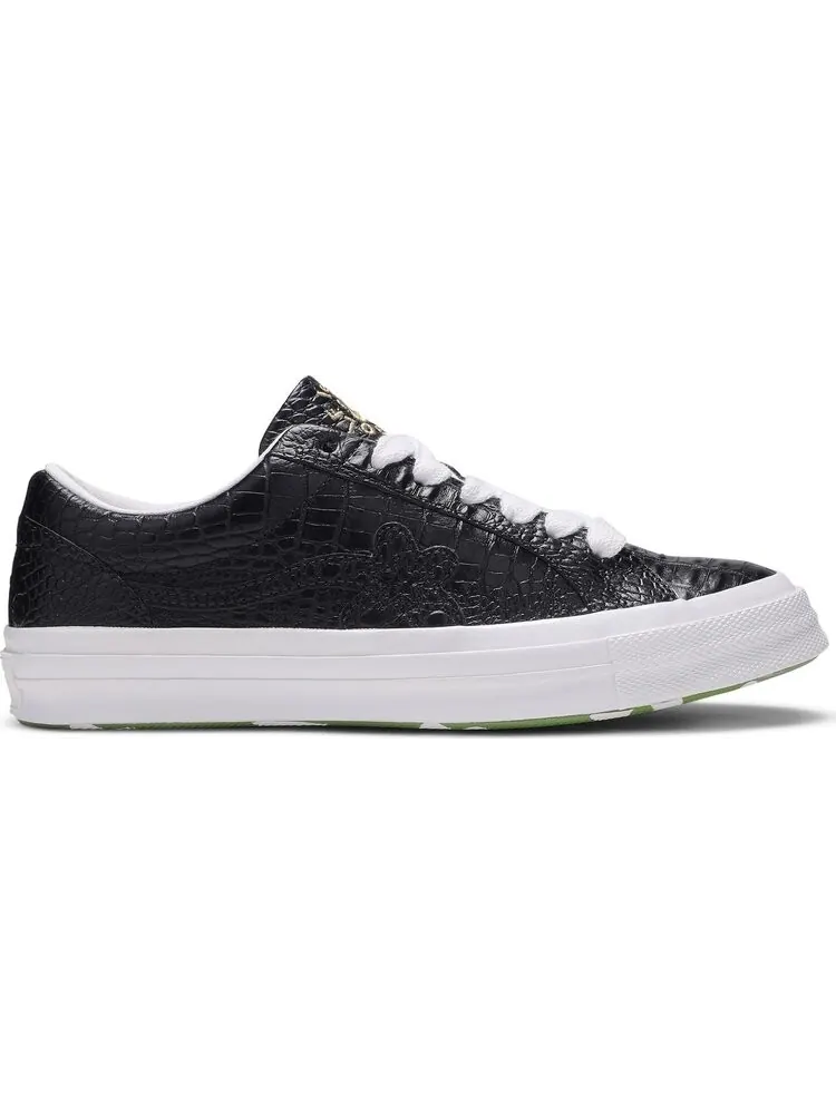 Кроссовки Converse Golf Le Fleur x One Star Low Gator Collection - Black — изображение 1 из 8, черный
