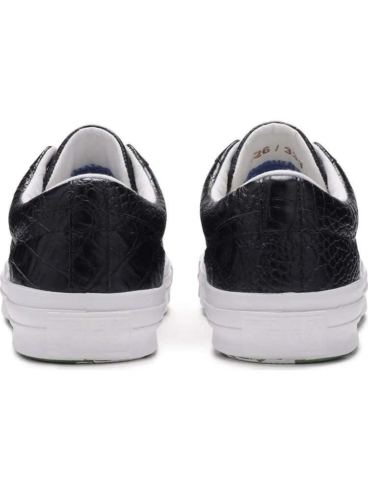 Кроссовки Converse Golf Le Fleur x One Star Low Gator Collection - Black — изображение 6 из 8, черный
