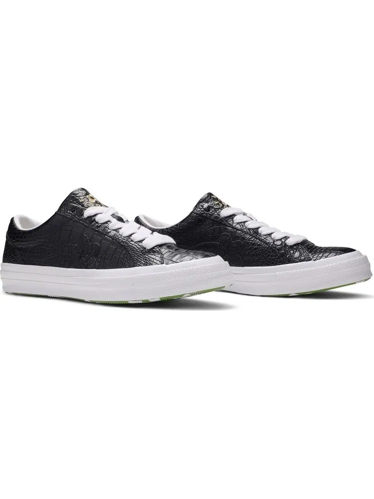Кроссовки Converse Golf Le Fleur x One Star Low Gator Collection - Black — изображение 8 из 8, черный