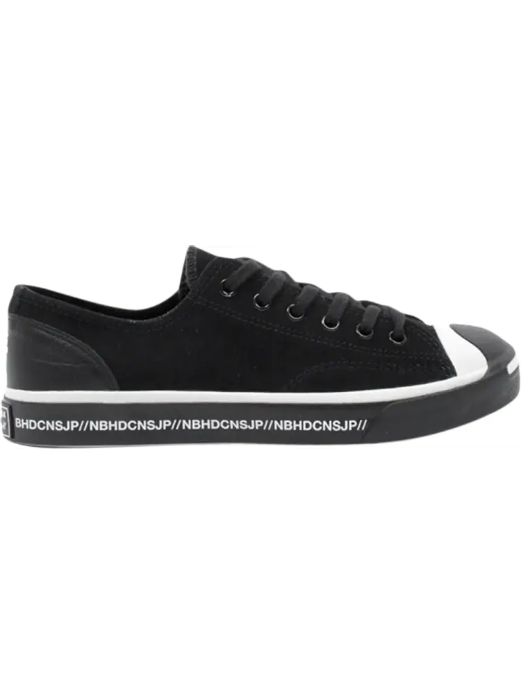 Кроссовки Converse NEIGHBORHOOD x Jack Purcell Low Black — изображение 1 из 1, черный