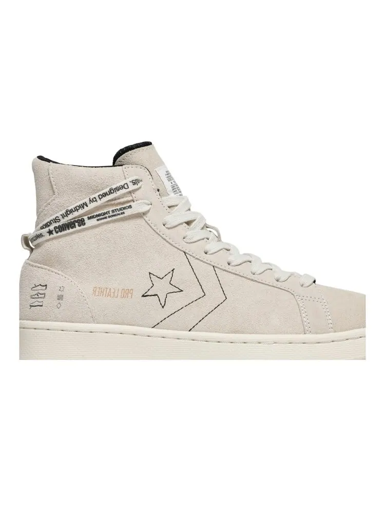 Кроссовки Converse Midnight Studios x Pro Leather Mid — изображение 2 из 4, бежевый