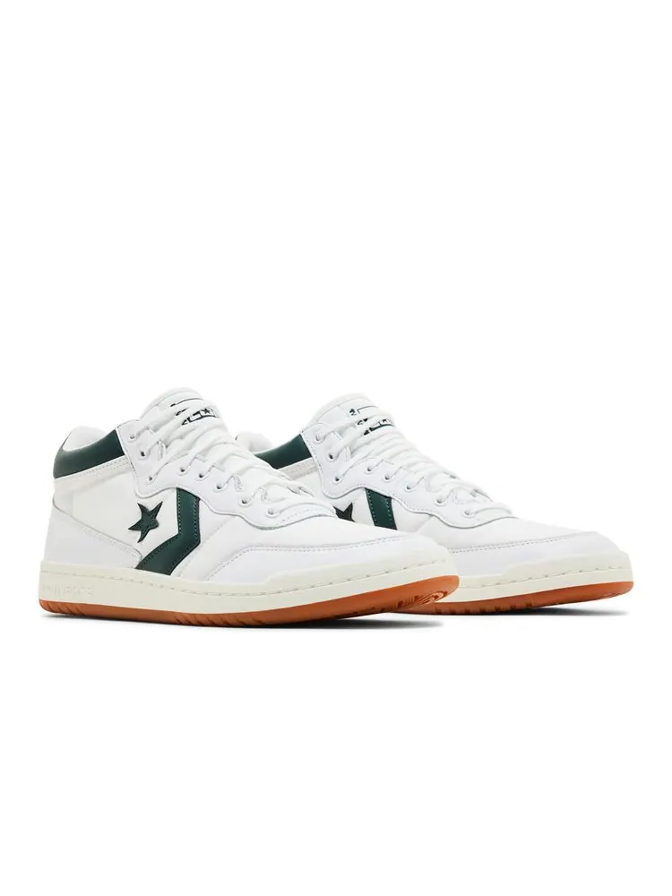 Кроссовки Fastbreak Pro Mid 'White Deep Emerald' — изображение 8 из 8, белый глубокий