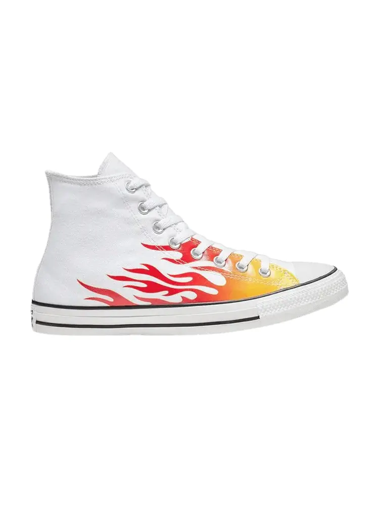 Кроссовки Converse Chuck Taylor All Star High 'Archive Print' — изображение 1 из 1, белый/красный/желтый