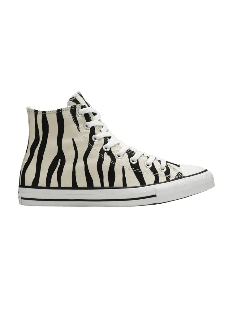 Кроссовки Converse Chuck Taylor All Star High 'Zebra Stripe' — изображение 1 из 1, черный//белый