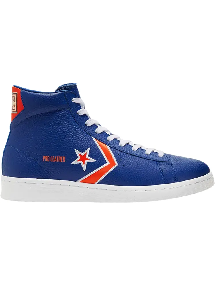 Кроссовки Converse Breaking Down Barriers x Pro Leather High Knicks — изображение 1 из 1, синий