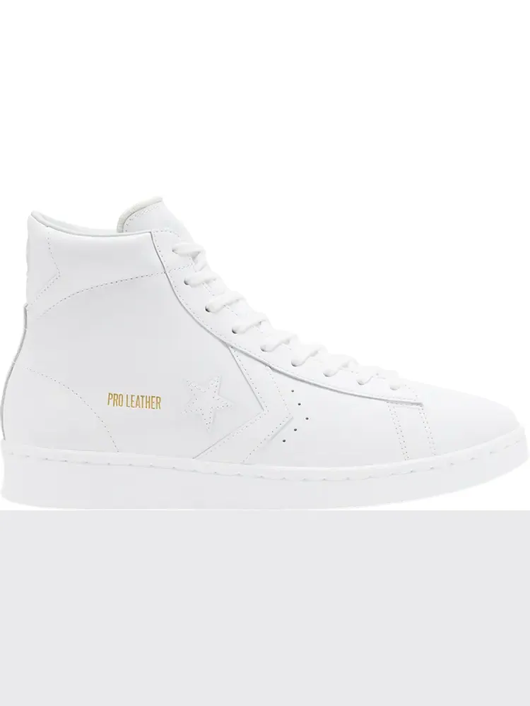 Кроссовки Converse Pro Leather OG High Triple White — изображение 1 из 1, белый