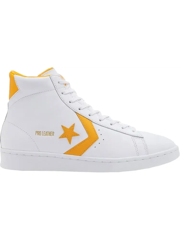 Кроссовки Converse Pro Leather High White Amarillo — изображение 1 из 1, белый
