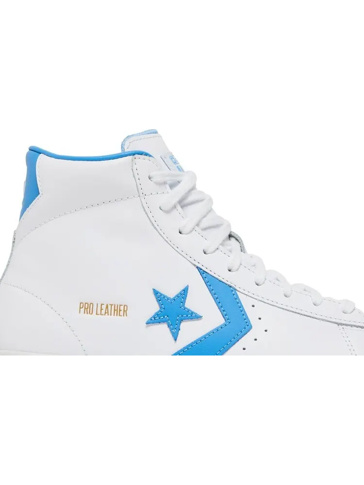 Кроссовки Converse Pro Leather Hi White Blue — изображение 2 из 8, белый