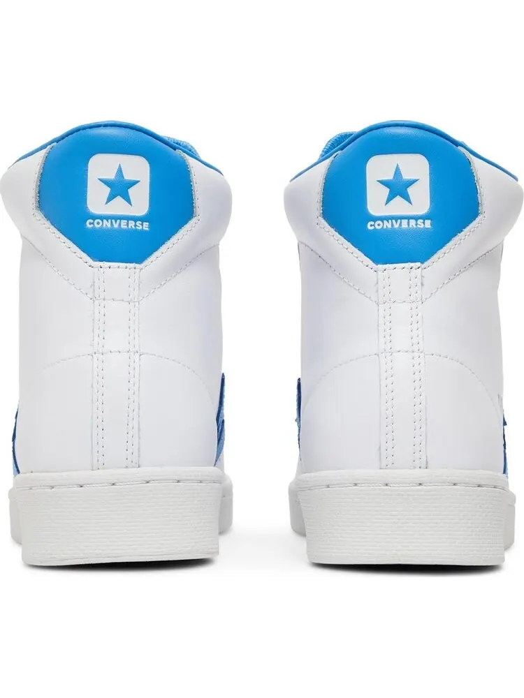 Кроссовки Converse Pro Leather Hi White Blue — изображение 6 из 8, белый