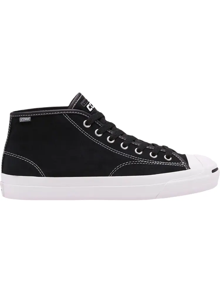 Кроссовки Converse Jack Purcell Pro Mid Black — изображение 1 из 1, черный