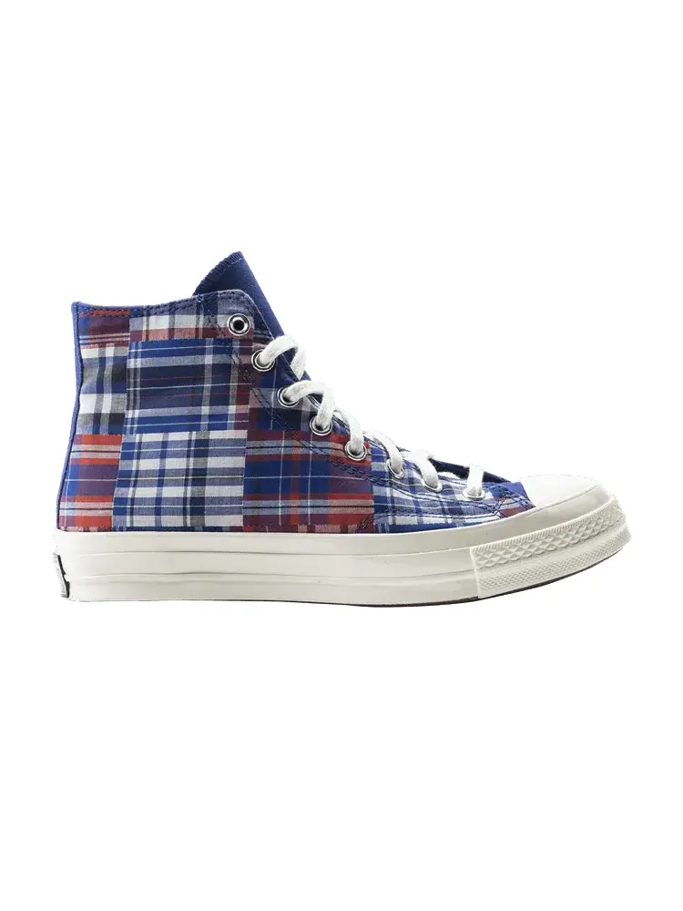 Кроссовки Converse Chuck 70 High 'Rush Blue' — изображение 1 из 1, синий/красный