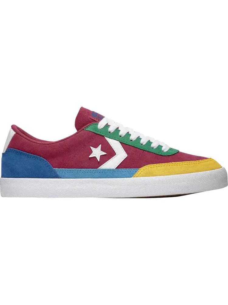Кроссовки Converse Net Star Classic Low Twisted Prep - Rose Maroon — изображение 1 из 1, красный