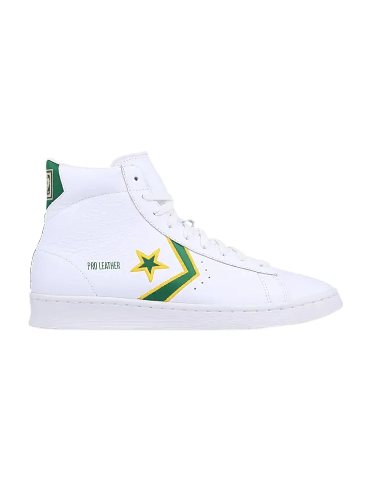 Кроссовки Converse Pro Leather Mid 'Boston Celtics' — изображение 1 из 1, белый