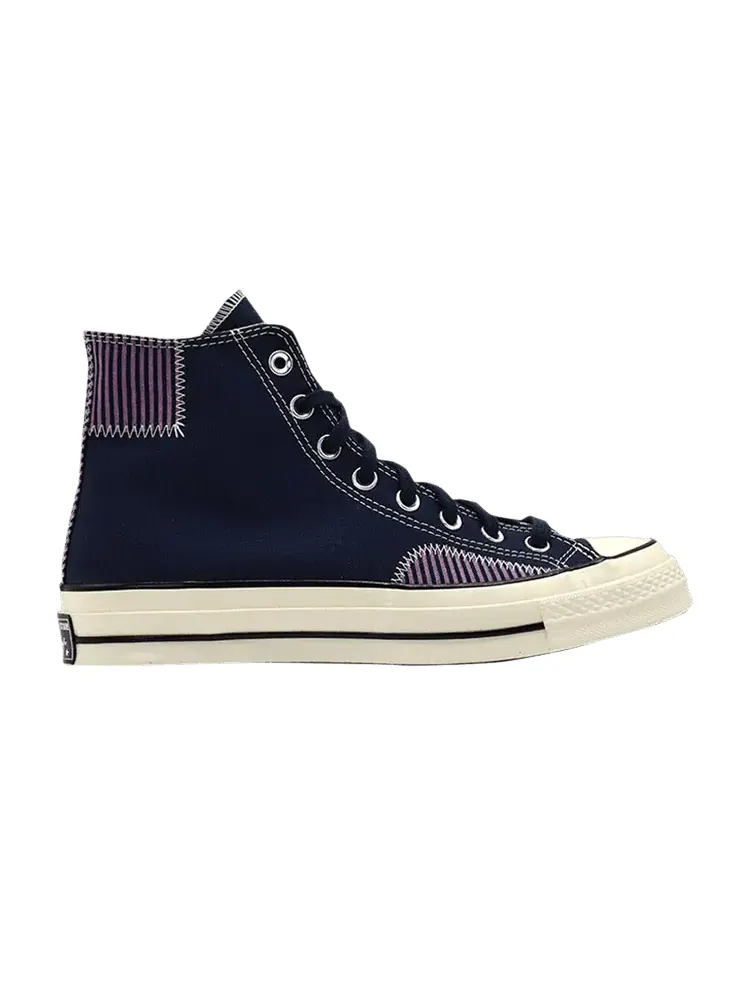 Кроссовки Converse Chuck 70 High 'Nautical Prep - Obsidian' — изображение 1 из 1, розовый