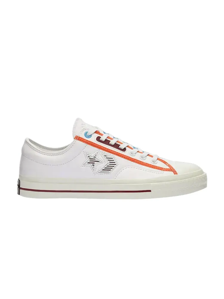 Кроссовки Converse Star Player Low 'Logo Mashup - White Jet Stream' — изображение 1 из 1, белый//белый
