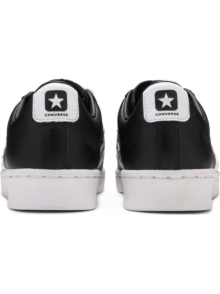 Кроссовки Converse Pro Leather Low Black White — изображение 6 из 8, черный