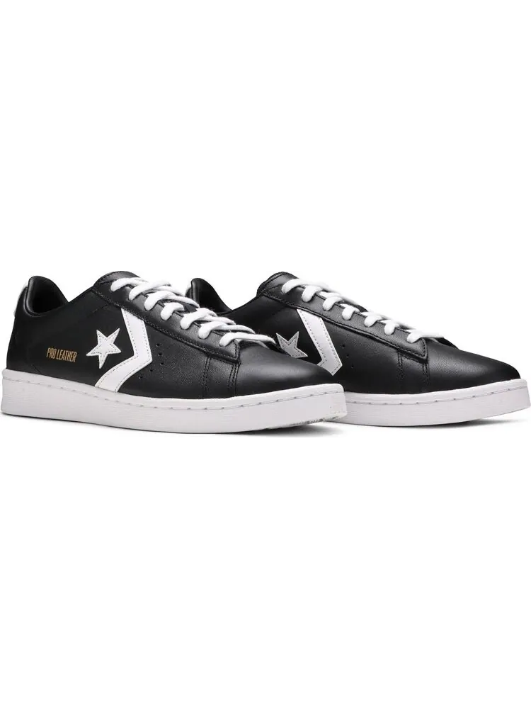 Кроссовки Converse Pro Leather Low Black White — изображение 8 из 8, черный