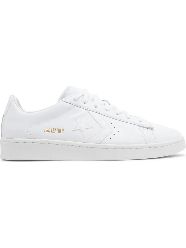Кроссовки Converse Pro Leather Low Triple White — изображение 1 из 8, белый