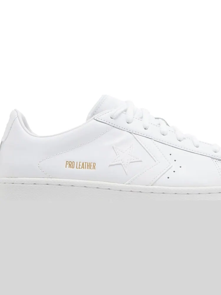 Кроссовки Converse Pro Leather Low Triple White — изображение 2 из 8, белый