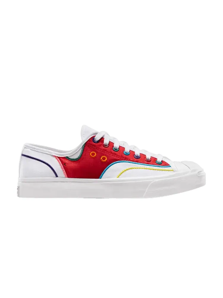 Кроссовки Converse Jack Purcell Low 'Chinese New Year' — изображение 1 из 1, белый/желтый/белый