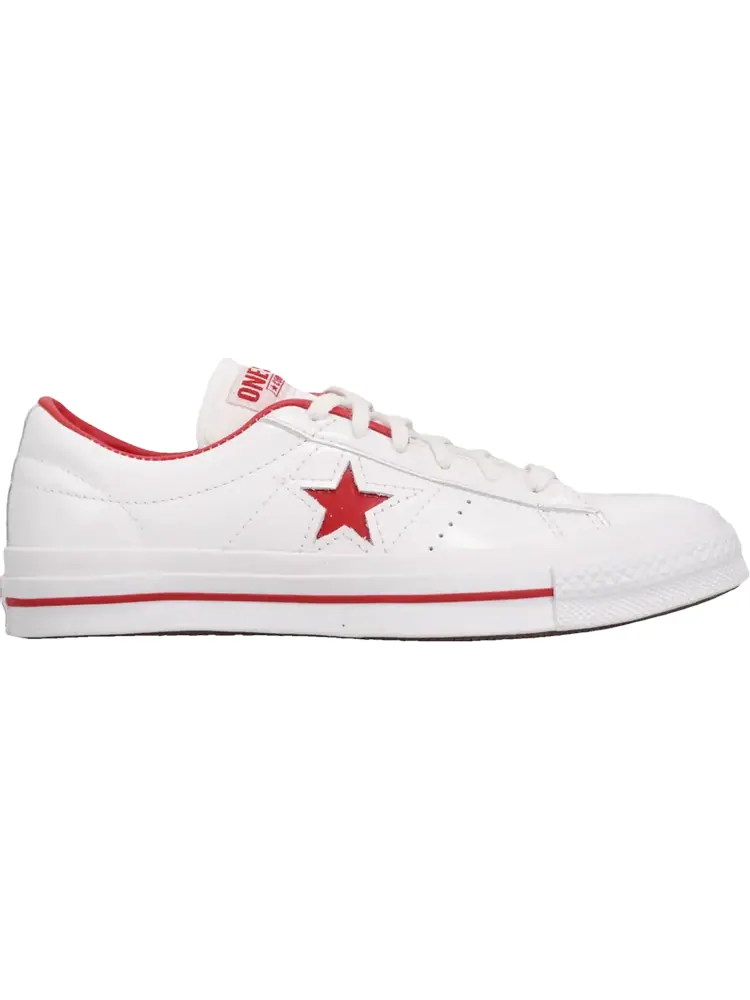 Кроссовки Converse One Star Ox HanByeol - White Red — изображение 1 из 1, белый