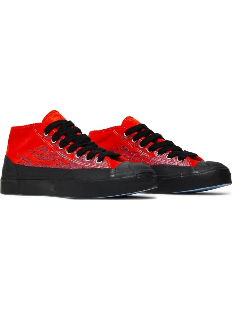 Кроссовки Converse ASAP Nast x Jack Purcell Mid Red Flames — изображение 8 из 8, красный