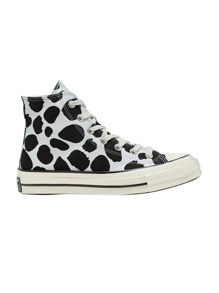 Кроссовки Converse Chuck 70 High 'Cow Print' — изображение 1 из 1, белый/черный