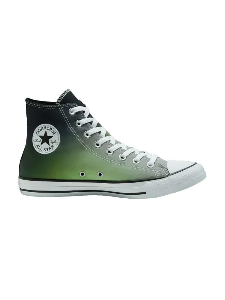 Кроссовки Converse Chuck Taylor All Star High 'Psychedelic Hoops - Black Lemongrass' — изображение 1 из 1, черный//белый