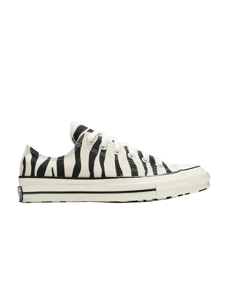 Кроссовки Converse Chuck 70 Low 'Archival Zebra Print' — изображение 1 из 1, черный