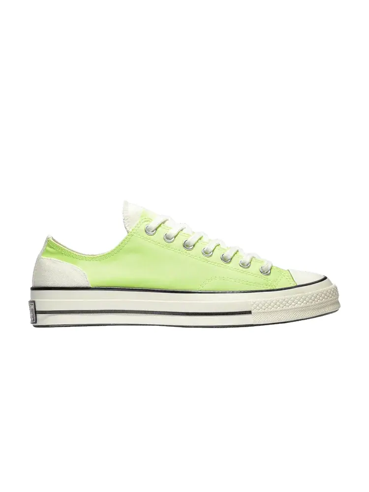 Кроссовки Converse Chuck 70 Low 'Psychedelic Hoops' — изображение 1 из 1, зеленый//черный