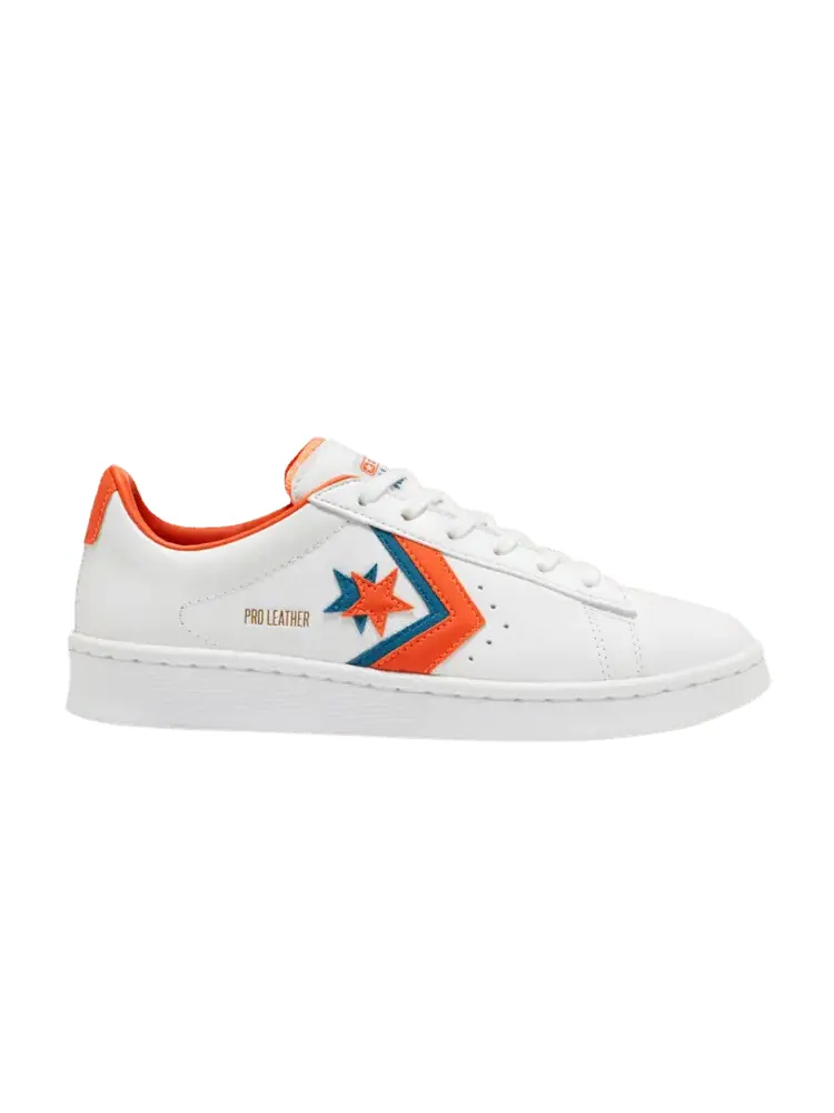 Кроссовки Converse Pro Leather Low 'Sunblocked - Bold Mandarin' — изображение 1 из 1, белый