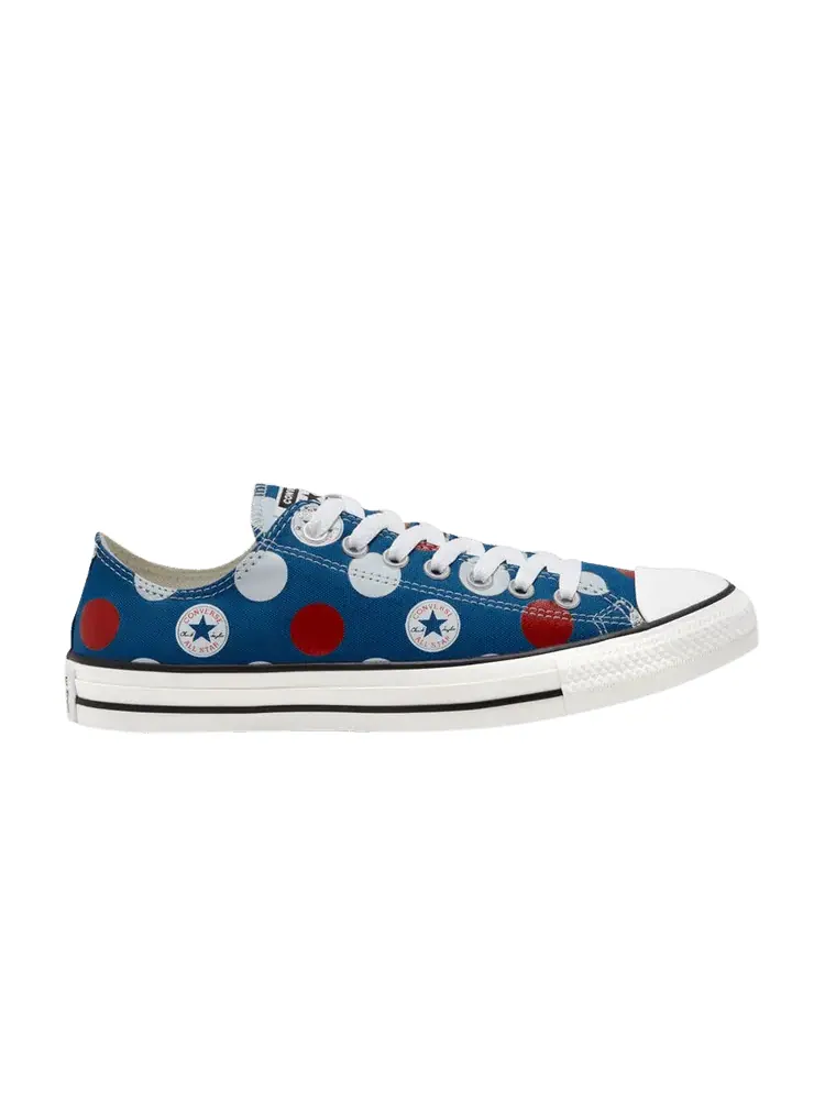Кроссовки Converse Chuck Taylor All Star Low 'Patch Play - Court Blue' — изображение 1 из 1, синий/красный