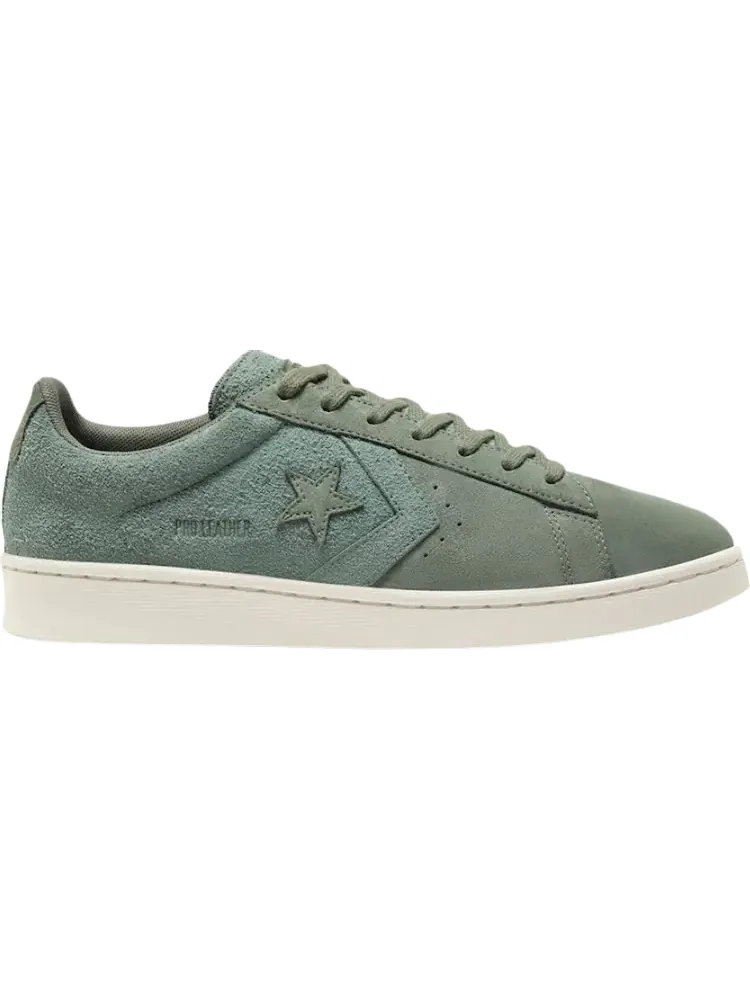 Кроссовки Converse Pro Leather Low Earth Tone Suede - Lily Pad — изображение 1 из 1, зеленый
