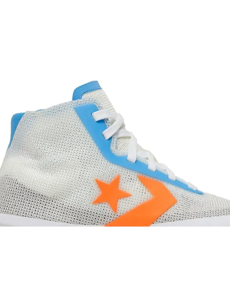 Кроссовки Converse All Star Pro BB High Solstice - White Royal Orange — изображение 2 из 8, белый